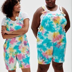 Lucy and Yak Timmy Organic Cotton Dungarees - Tie Dye